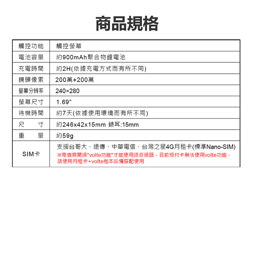 小尋兒童手錶X5 Pro(4G視訊通話 1.69吋大螢幕 前後雙鏡頭 9重定位 家長一鍵管理 2ATM防水)